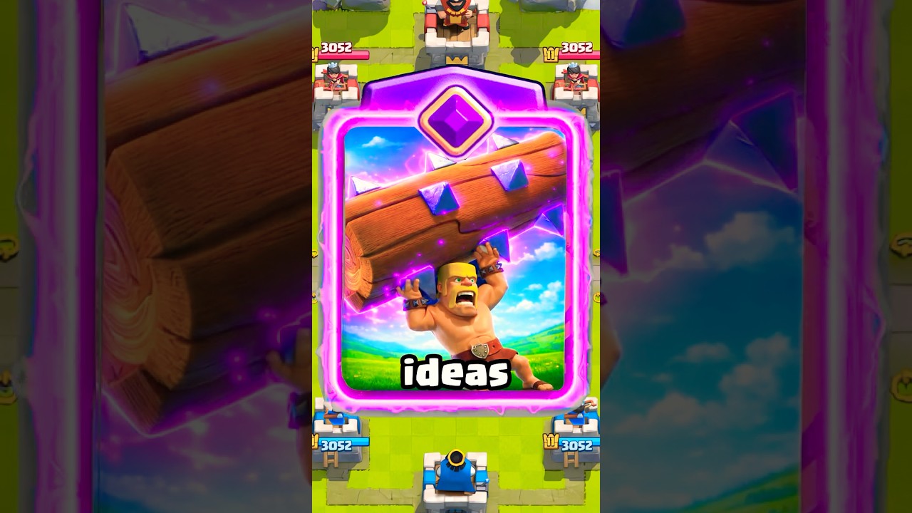 NEW MEGA LOG (Fan Concept) #clashroyale #clash #leak #update