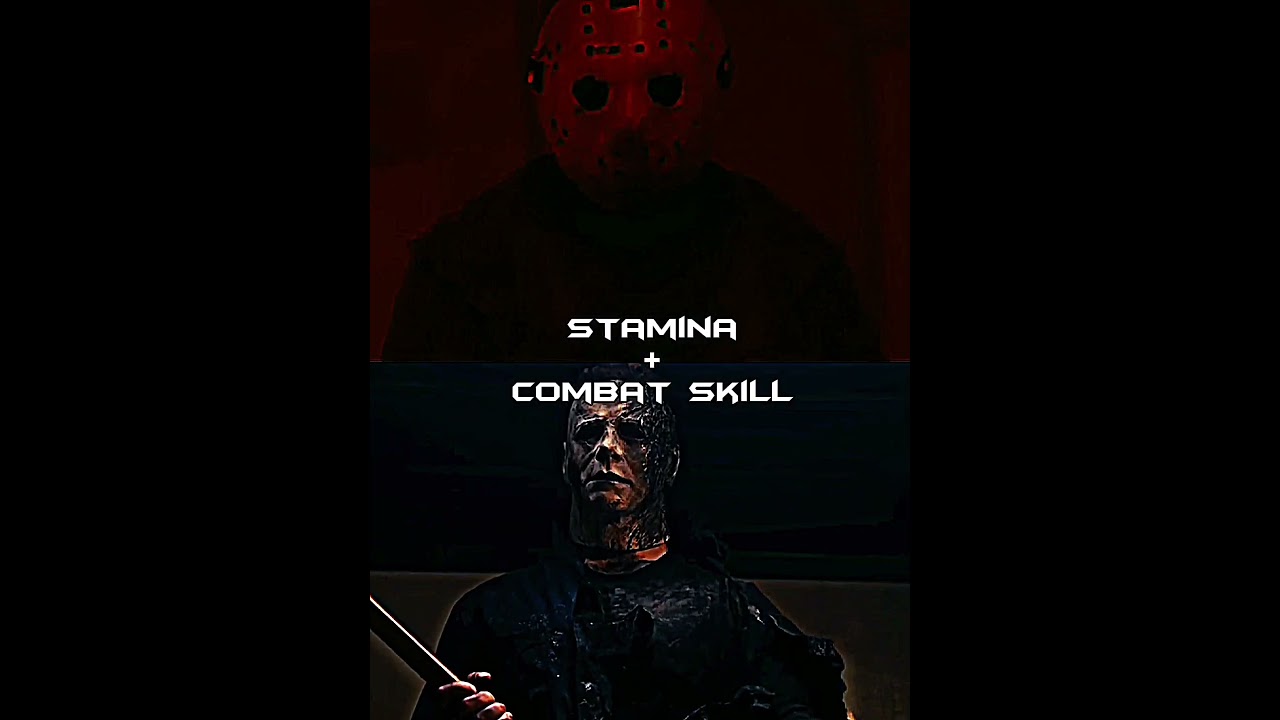 Jason voorhees nha2 vs Michael myers hi #michaelmyers #jasonvoorhees #1v1 #battle #slasher