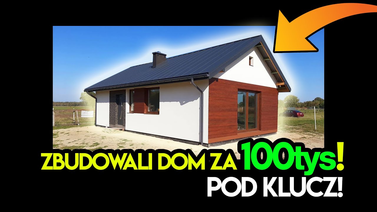 Cz. 1 - Dom na start bez kredytu | Budowa domu 63m2 za 100tys pod klucz | Budowa domu krok po kroku