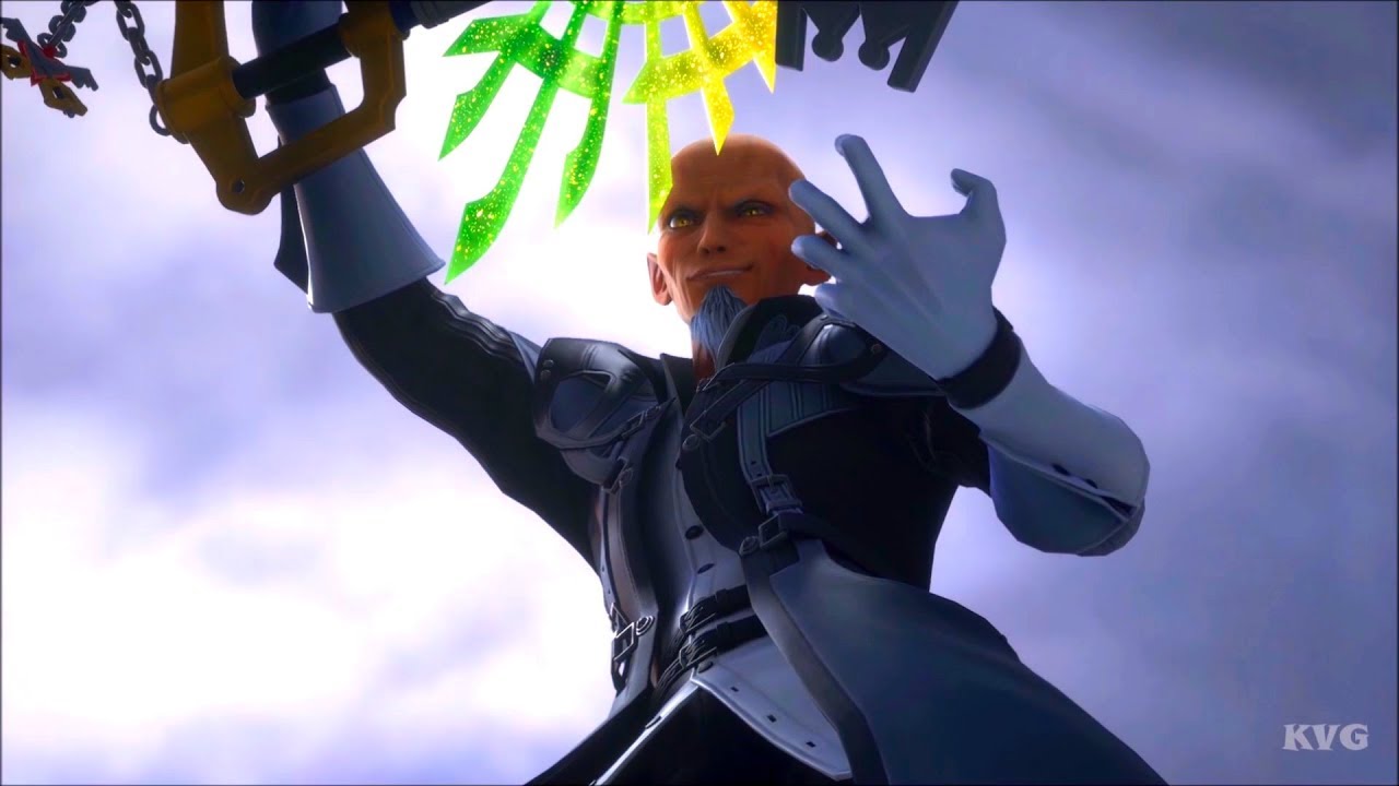 Kingdom Hearts 3 - Master Xehanort - Final Boss Fight | Gameplay (PS4 HD) [1080p60FPS]
