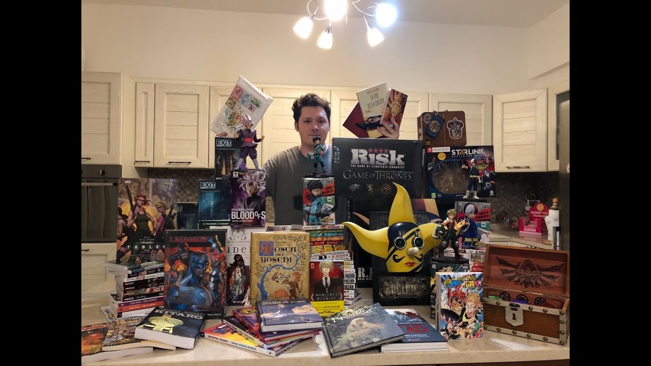 Video Acquisti Lucca Comics 2018  Manga Fumetti Action Figure 88zeldafun