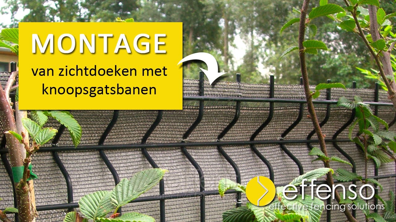 Zelf zichtdoek bevestigen met knoopgatsbanen? Zo doe je het snel en efficiënt!