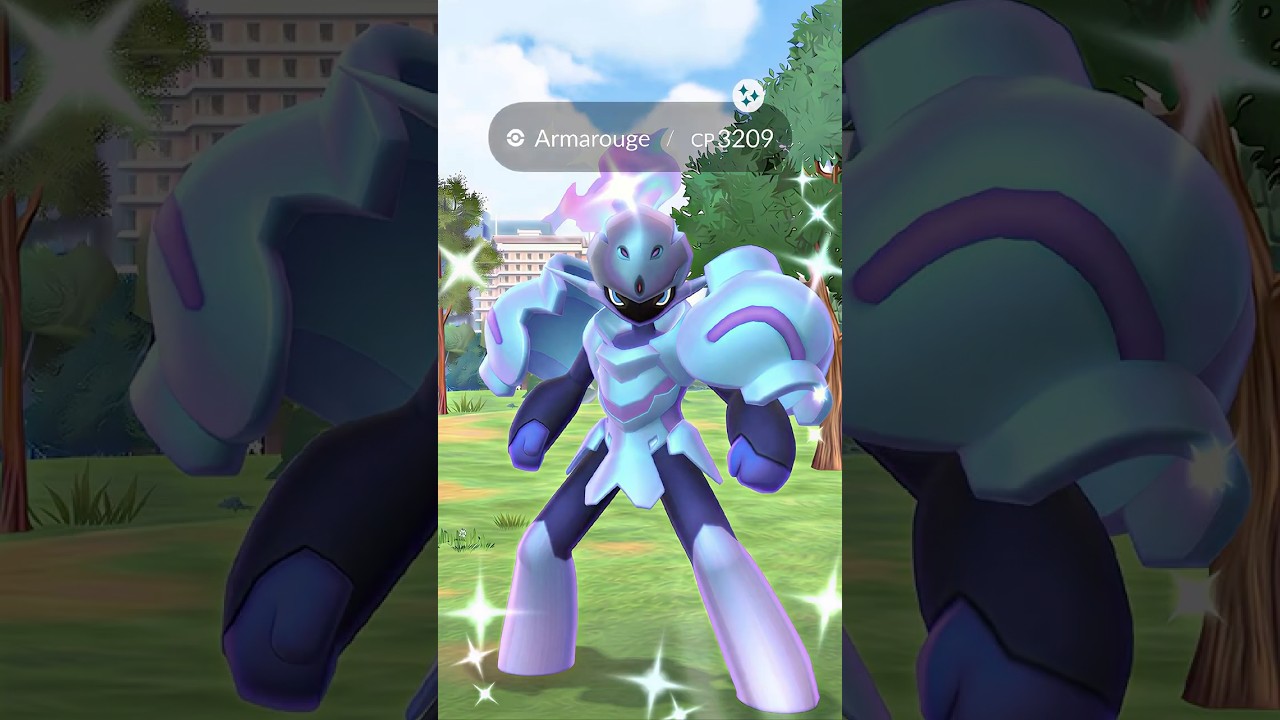 Наконец-то получил блестящего Армароуга в Pokemon GO!
