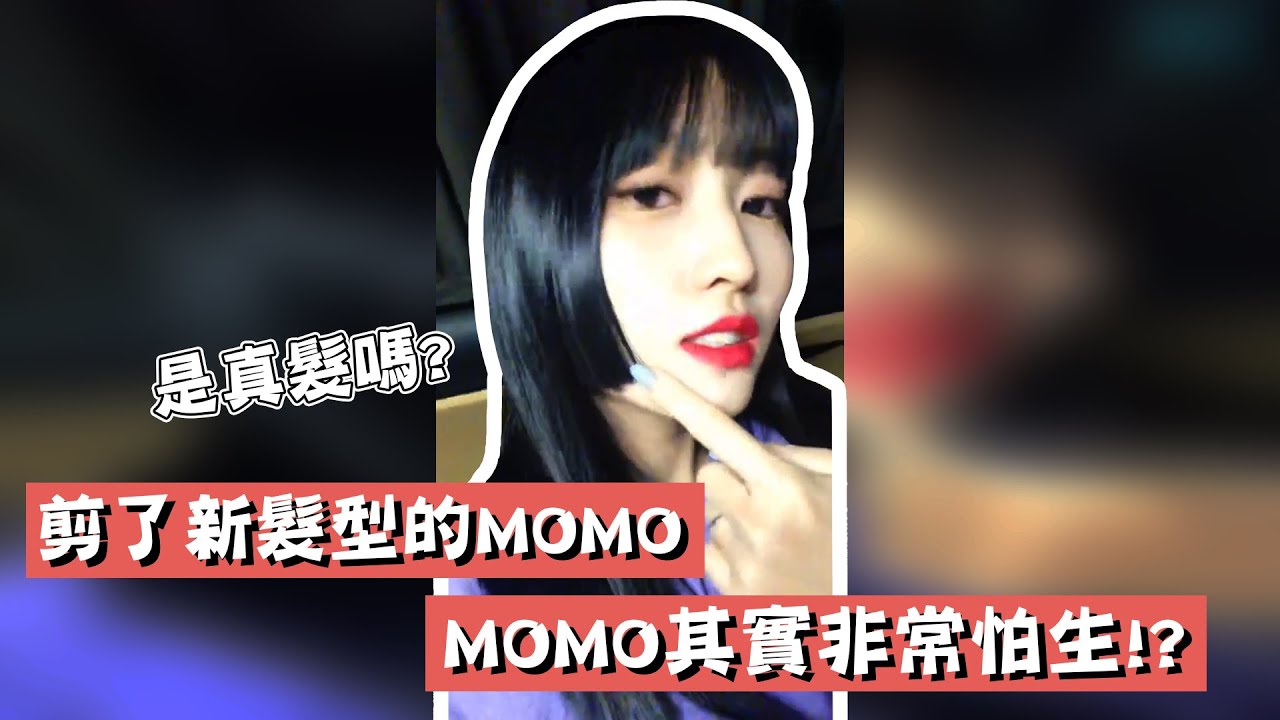 【TWICE】MOMO其實很害羞怕生!? ｜不會開車燈的傻桃｜剪了公主切新髮型