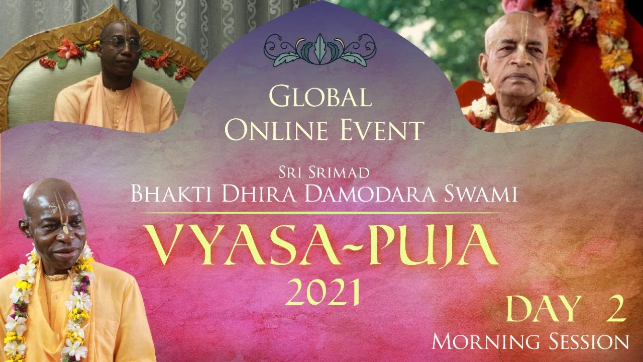 64th Vyasa-Puja | Global Online Event - Session 2 | June 5, 2021