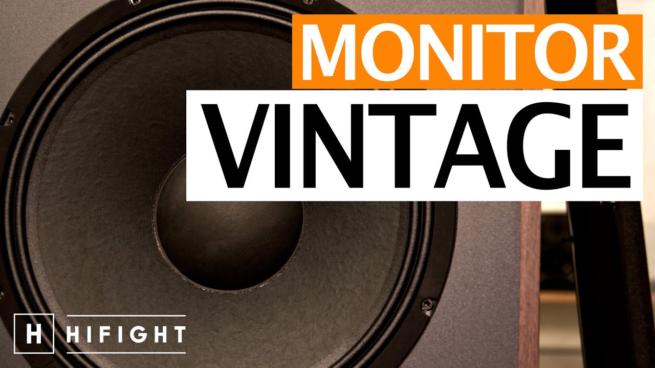 Eltax Monitor PWR 1959 (JBL style) - Diffusore da Pavimento Vintage HiFi - Tweeter a Tromba