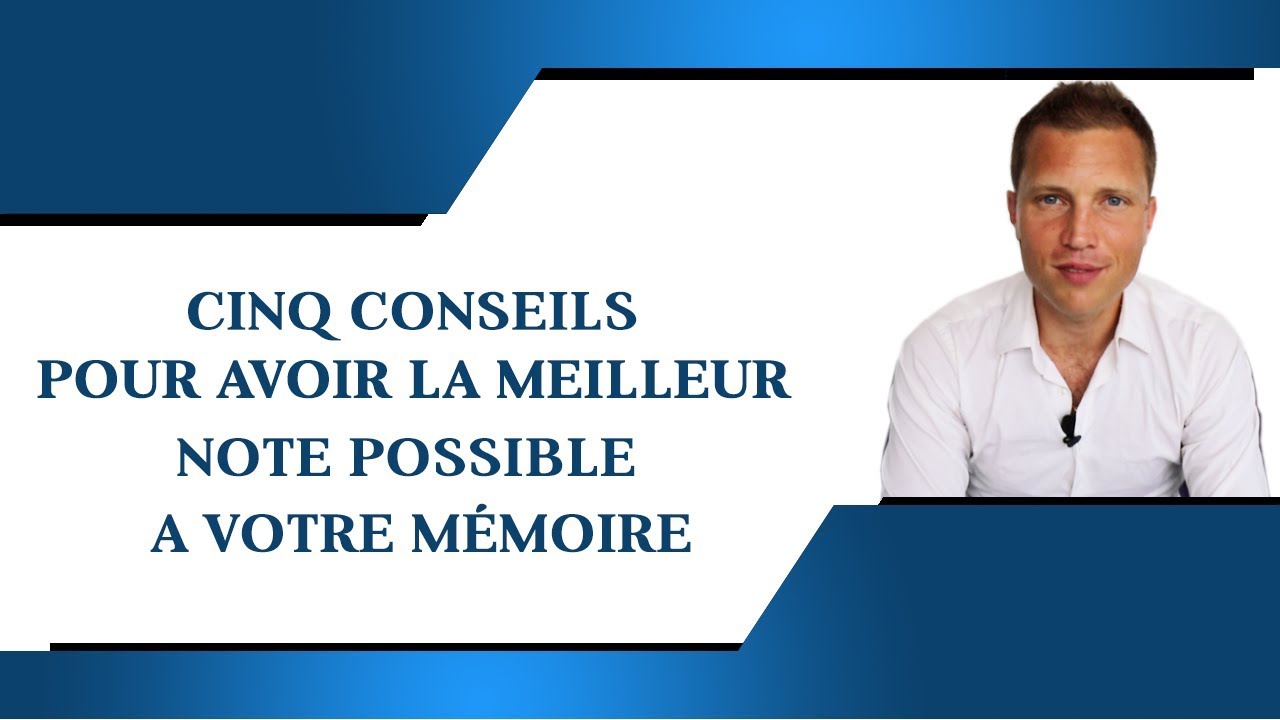 5 conseils pour avoir la meilleure note possible à son mémoire