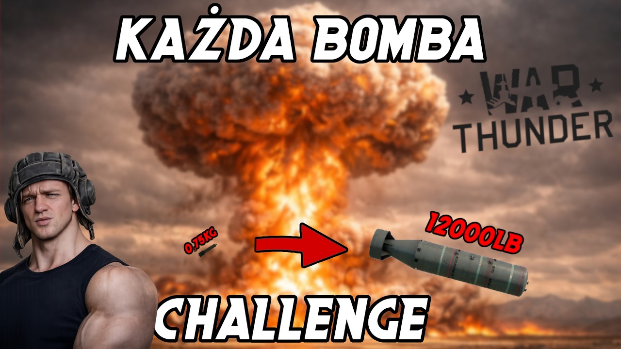 SIGMA NISZCZY WR&Oacute;G&Oacute;W KAŻDĄ BOMBĄ W WAR THUNDER