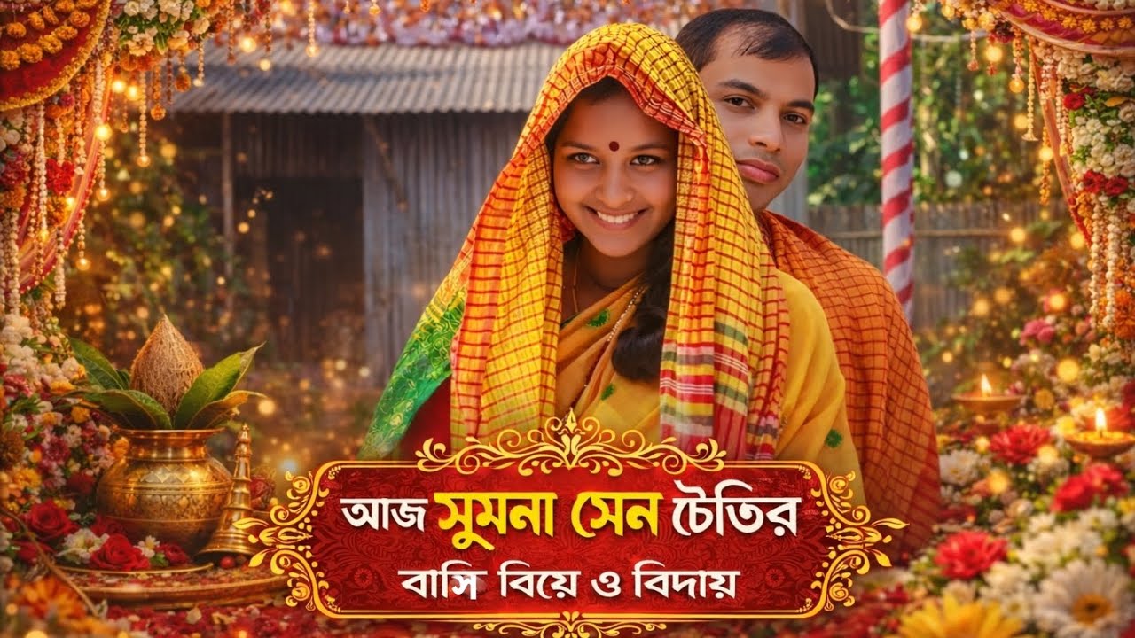 বাসি বিয়ে ও বিদায়। (Part-3). #trending #viral #youtube #song #shorts #hindubiye #love #ভাইরাল_ভিডিও 
