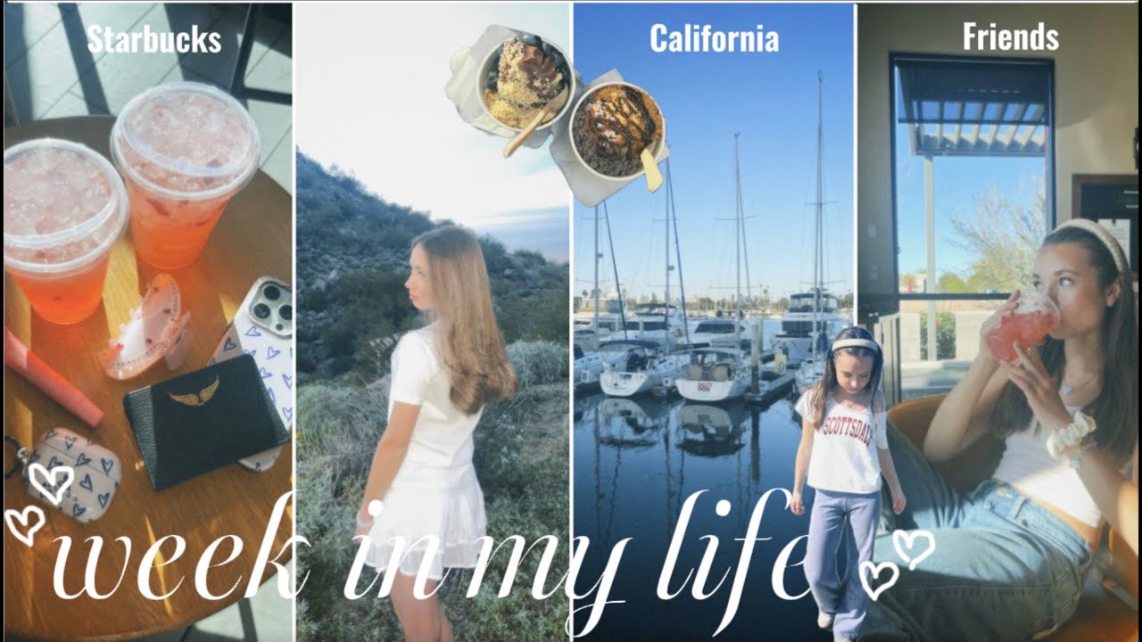 weekly vlog (friends, California trip, soccer, sunsets) emilia krupka 