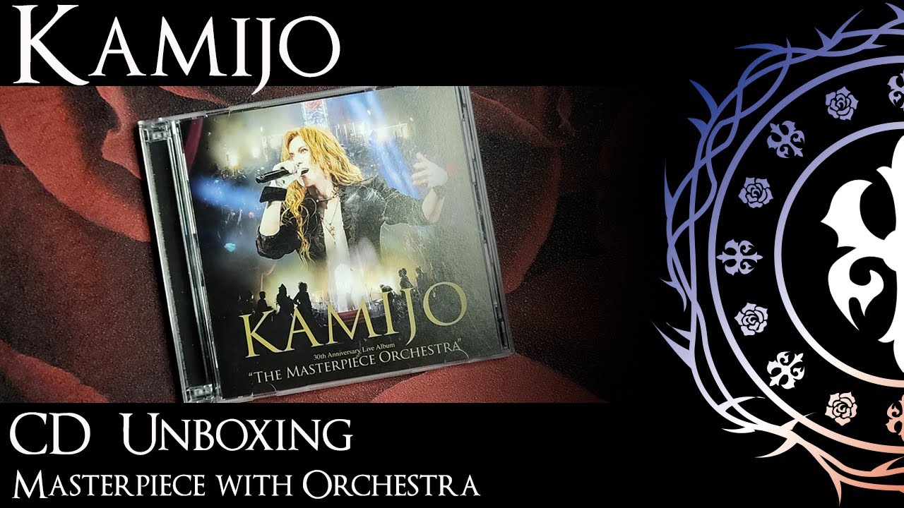 KAMIJO UNBOXING - Masterpiece With Orchestra - Double CD Live + LINK