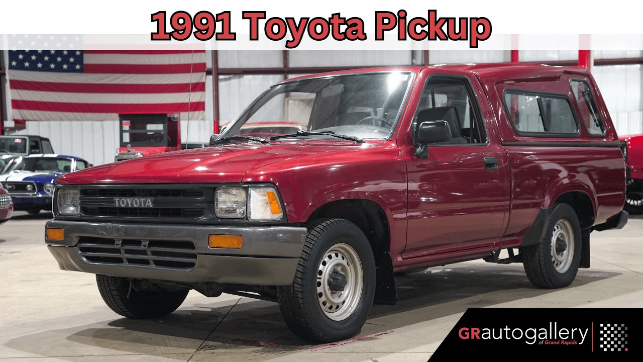Продается пикап Toyota 1991 года выпуска - подробный обзор.