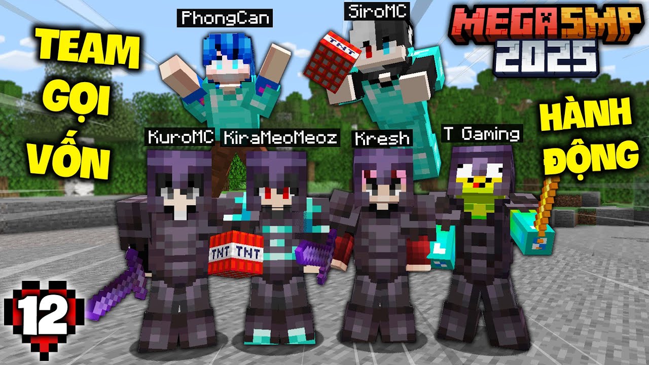 MINECRAFT MEGA SMP 2025 #12: Team 
