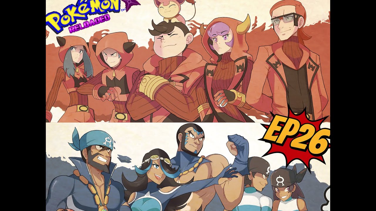 Pokemon Reloaded EP 26 Fabrica de perfumes, encuentro con el team magma y aqua y lucha contra el lid