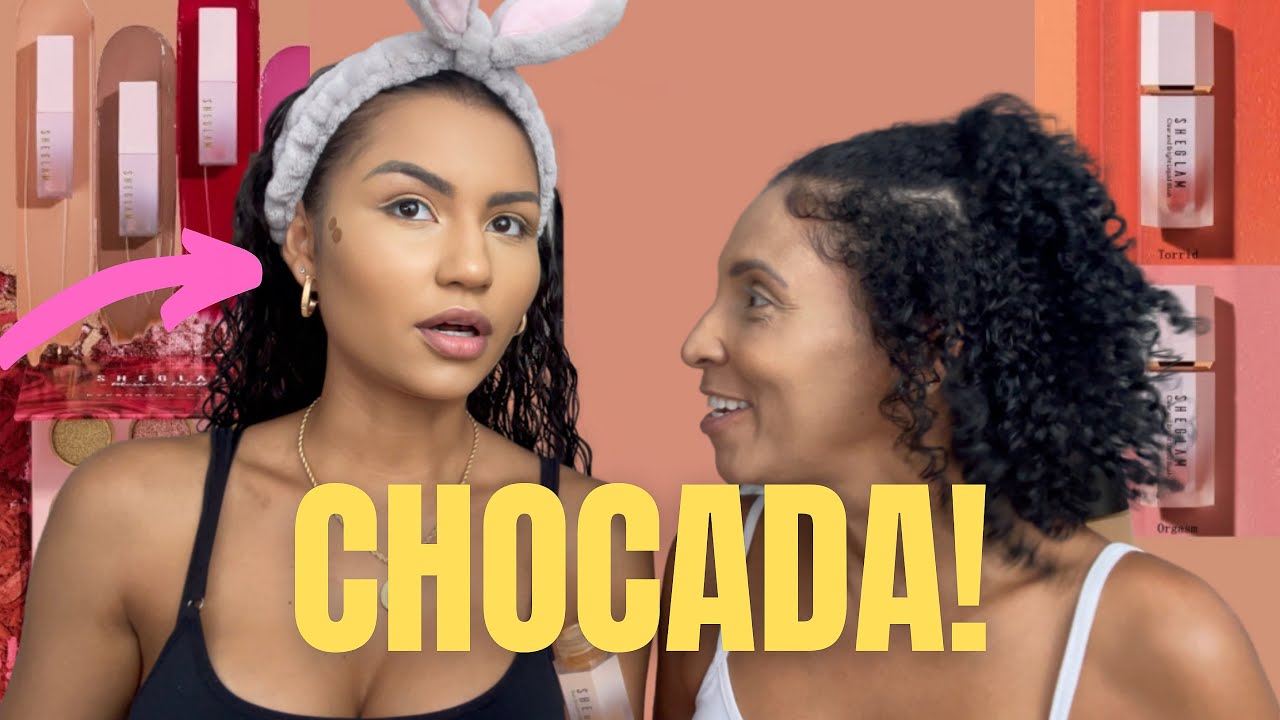 MAQUIAGENS DA SHEIN - vale a pena? TESTEI TUDO! #sheglam