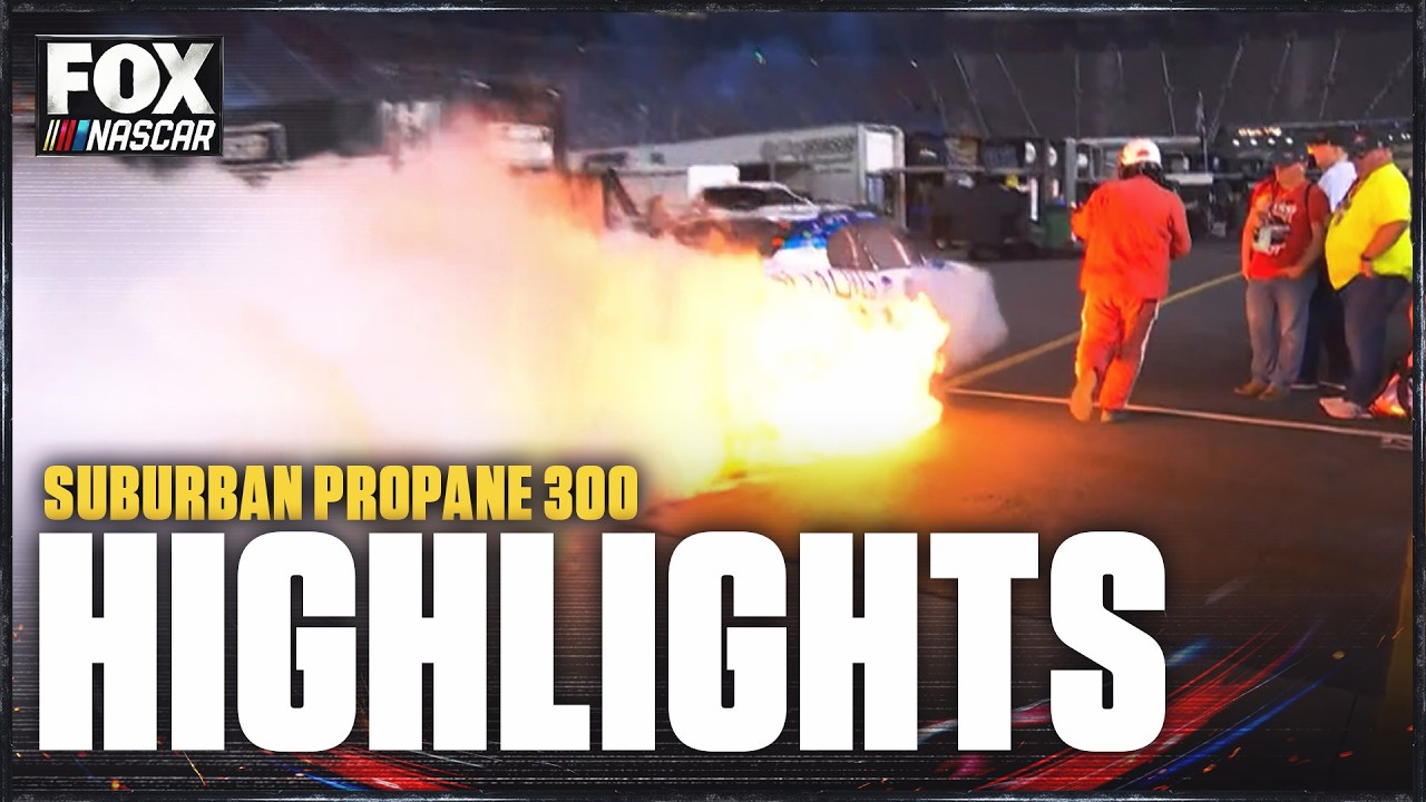 Nascar O&rsquo;Reilly Auto Parts: Suburban Propane 300 at Bristol Highlights 🏁 NASCAR ON FOX