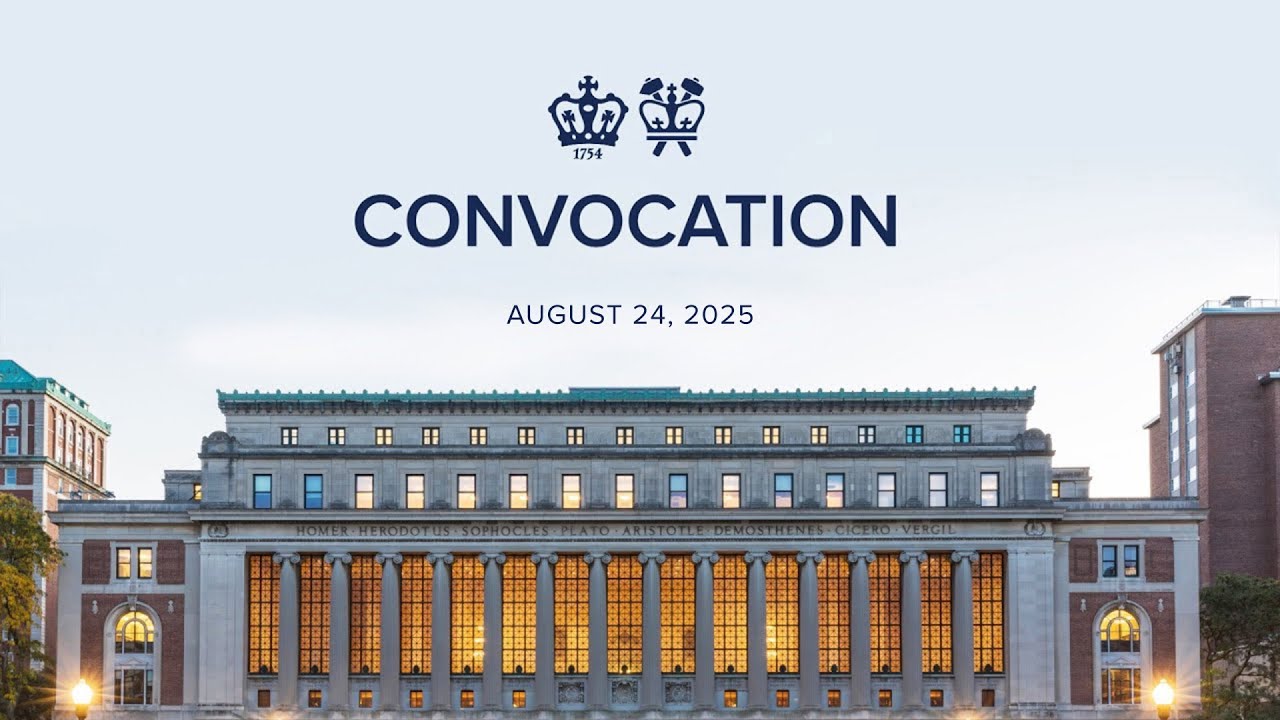 Columbia College and Columbia Engineering Convocation 2025