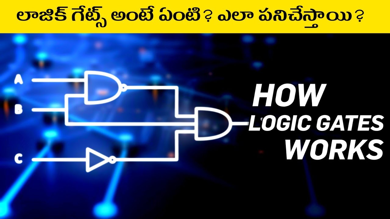 What is Logic gates| How Logic Gates Work: A Deep Dive into Digital Logic! In Telugu