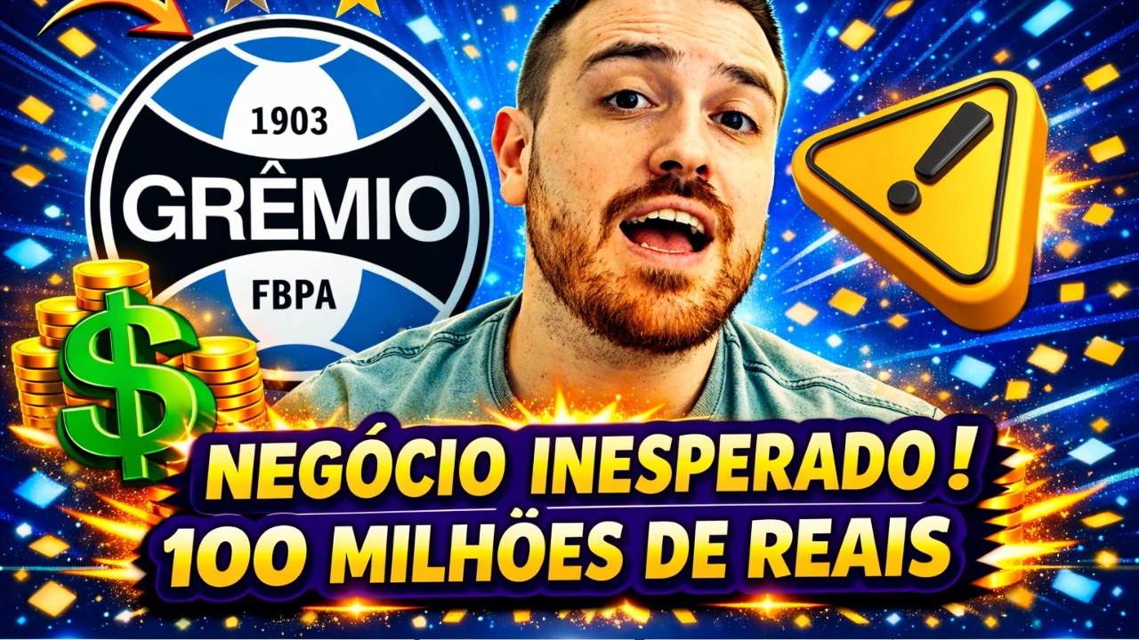 🔵ACABOU DE SAIR ! GRÊMIO FECHANDO NEGOCIO MILIONÁRIO,  VEJA ! NOTICIAS DO GRÊMIO HOJE