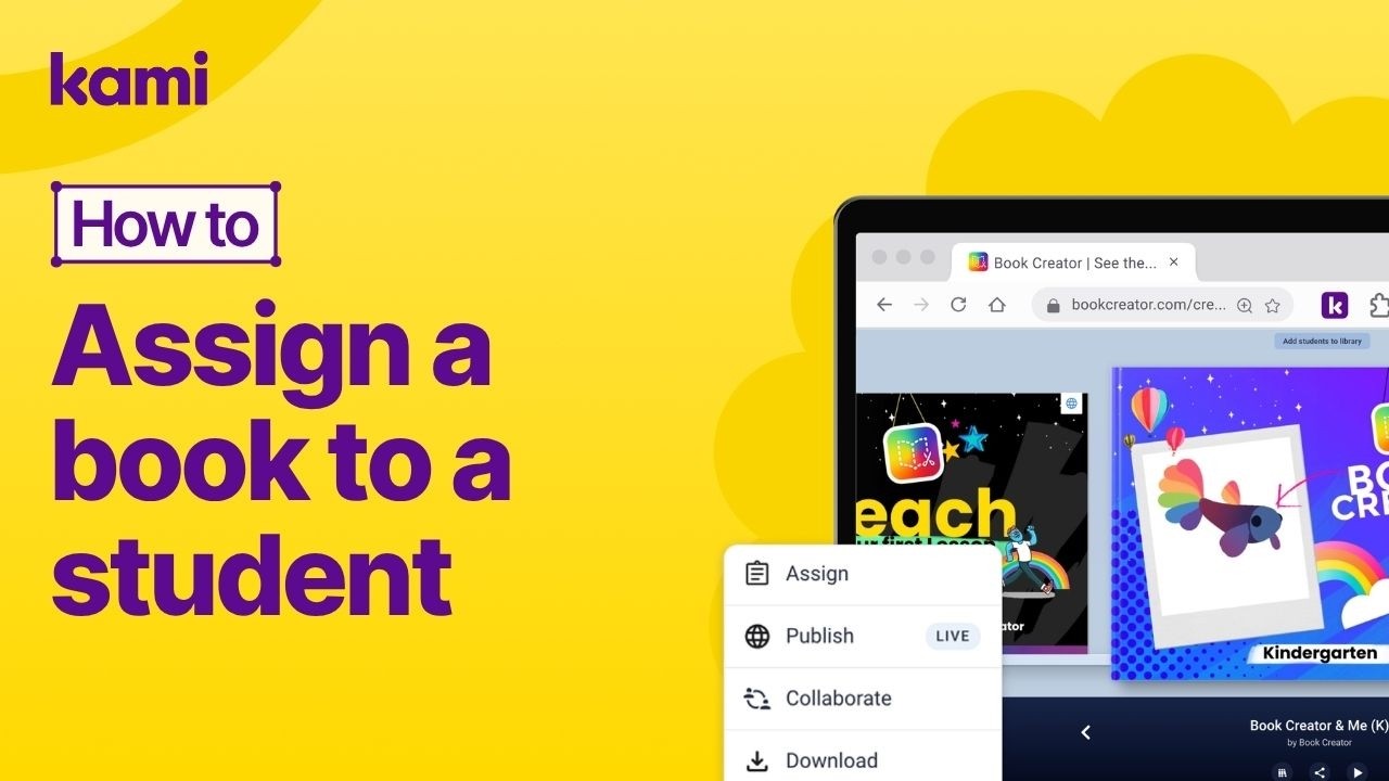 How to Assign Books to Students in Book Creator | Step-by-Step Guide