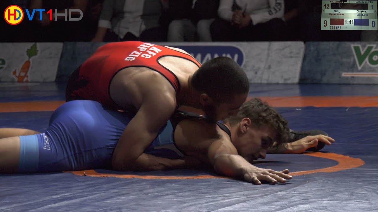 RINGEN | Regionalliga Mitteldeutschland | 66kg GR: HATUEV (Leipzig) vs. KOLBE (Luckenwalde)