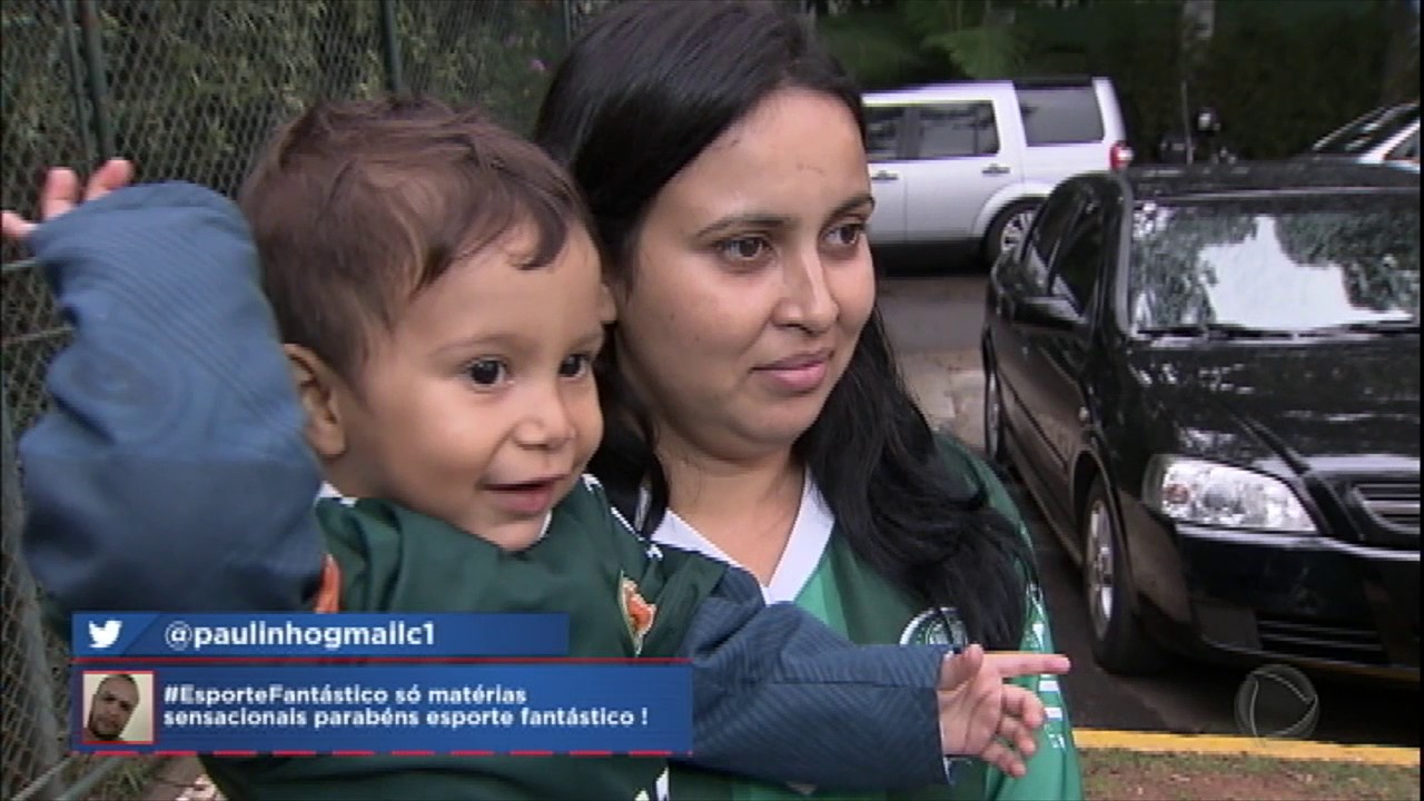 Família louca pelo Palmeiras registra filhos com nome dos goleiros do time
