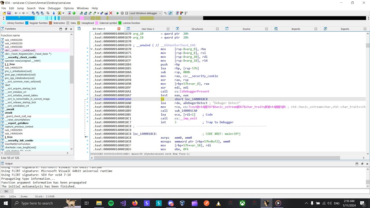 هندسة عكسية شرح تخطي الـ anti-debugger بسهولة