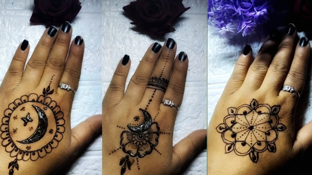 Eid special mehndi design /Easy Mehndi Design for Ramzan special /mehndi ka design .🌼