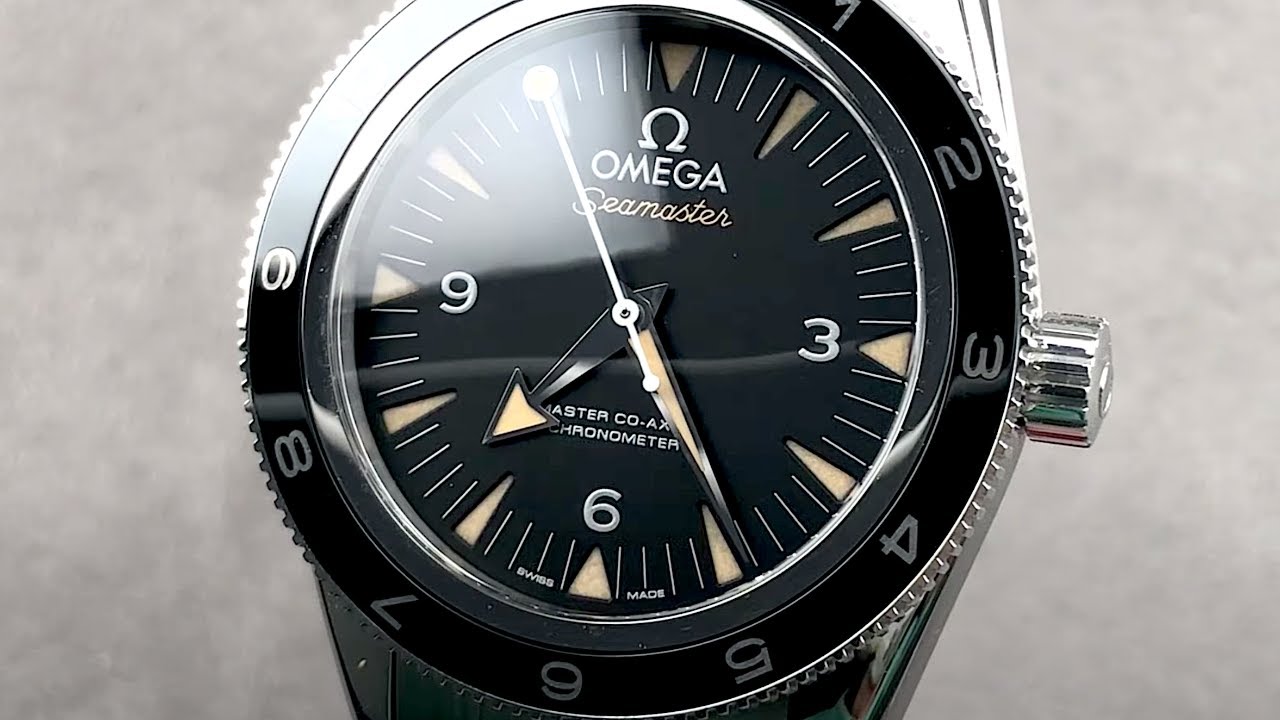 Omega Seamaster 300 SPECTRE James Bond Edition 233.32.41.21.01.001 Omega Watch Review