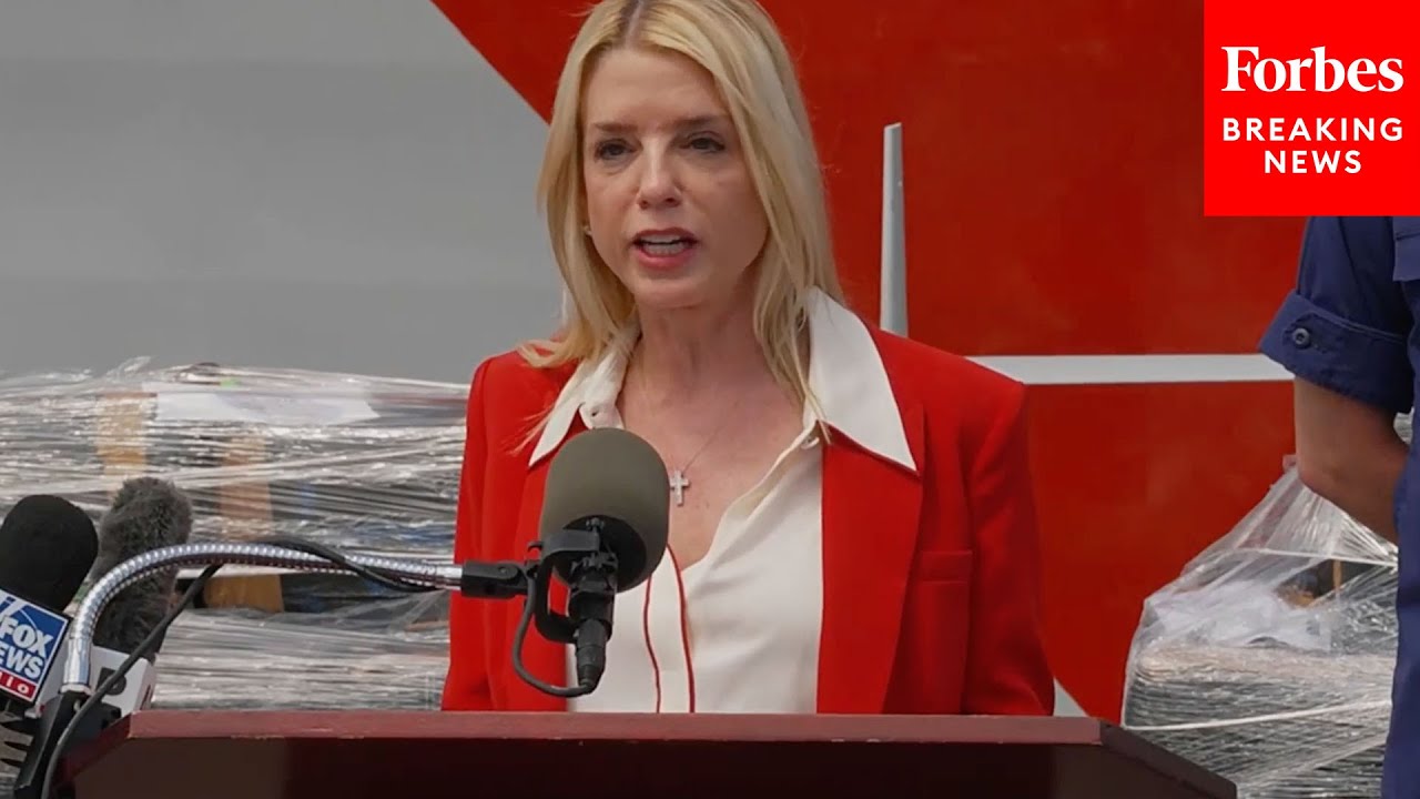 BREAKING NEWS: Pam Bondi And FBI Director Kash Patel Unveil Massive Narcotics Bust In Florida