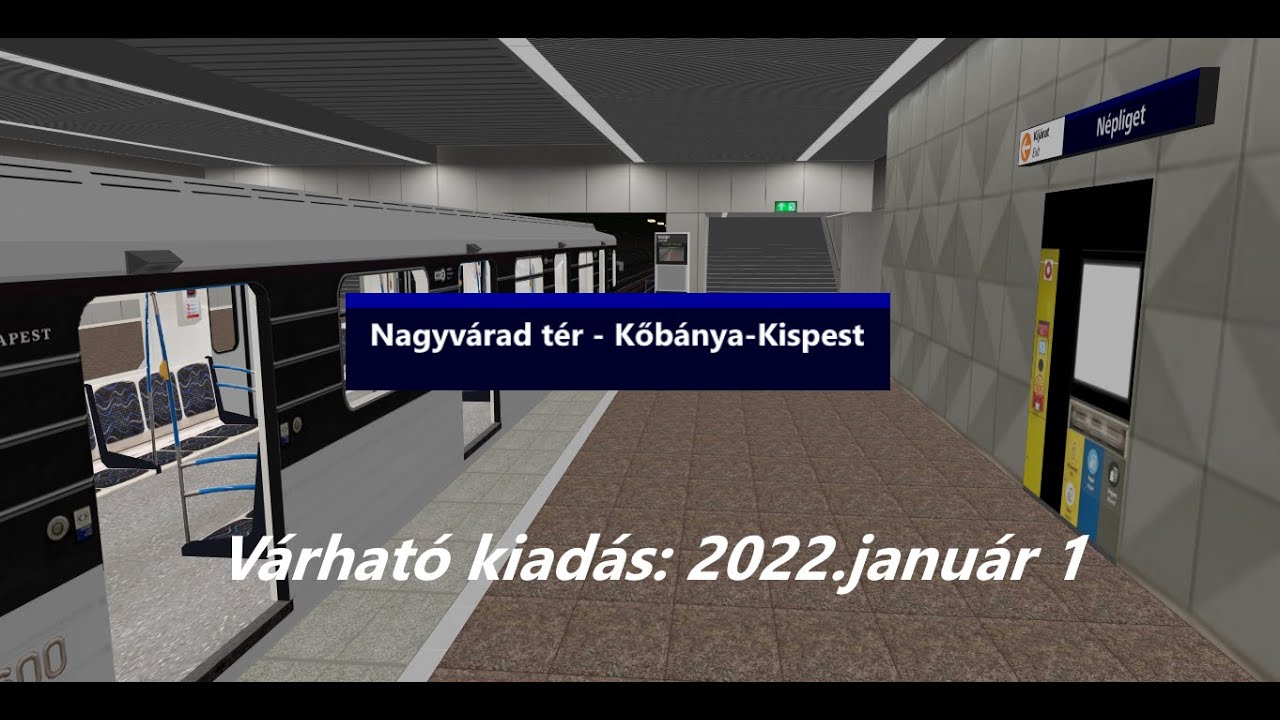 M3 METRÓ - DÉLI SZAKASZ (Nagyvárad tér - Köki - Nagyvárad tér)