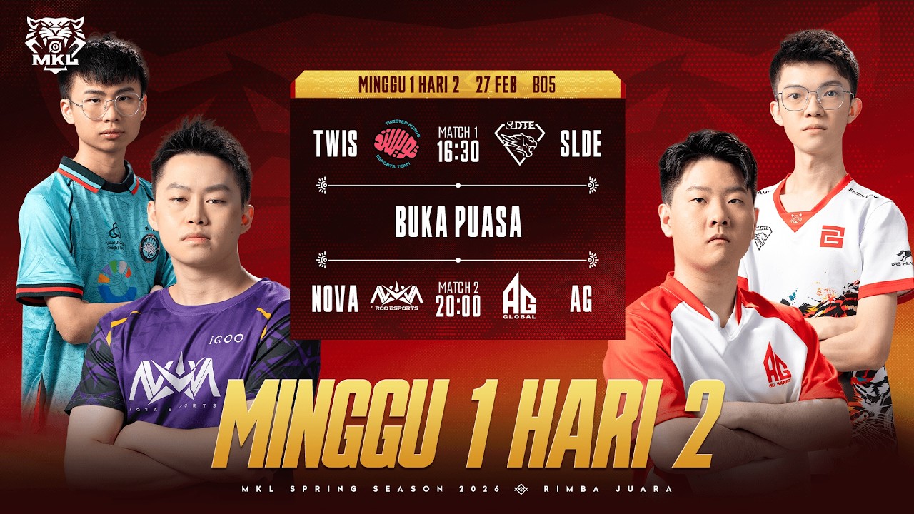 🔴 LIVE NOW | [BM] Musim Bunga 2026 | Regular Season Minggu 1 Hari 2