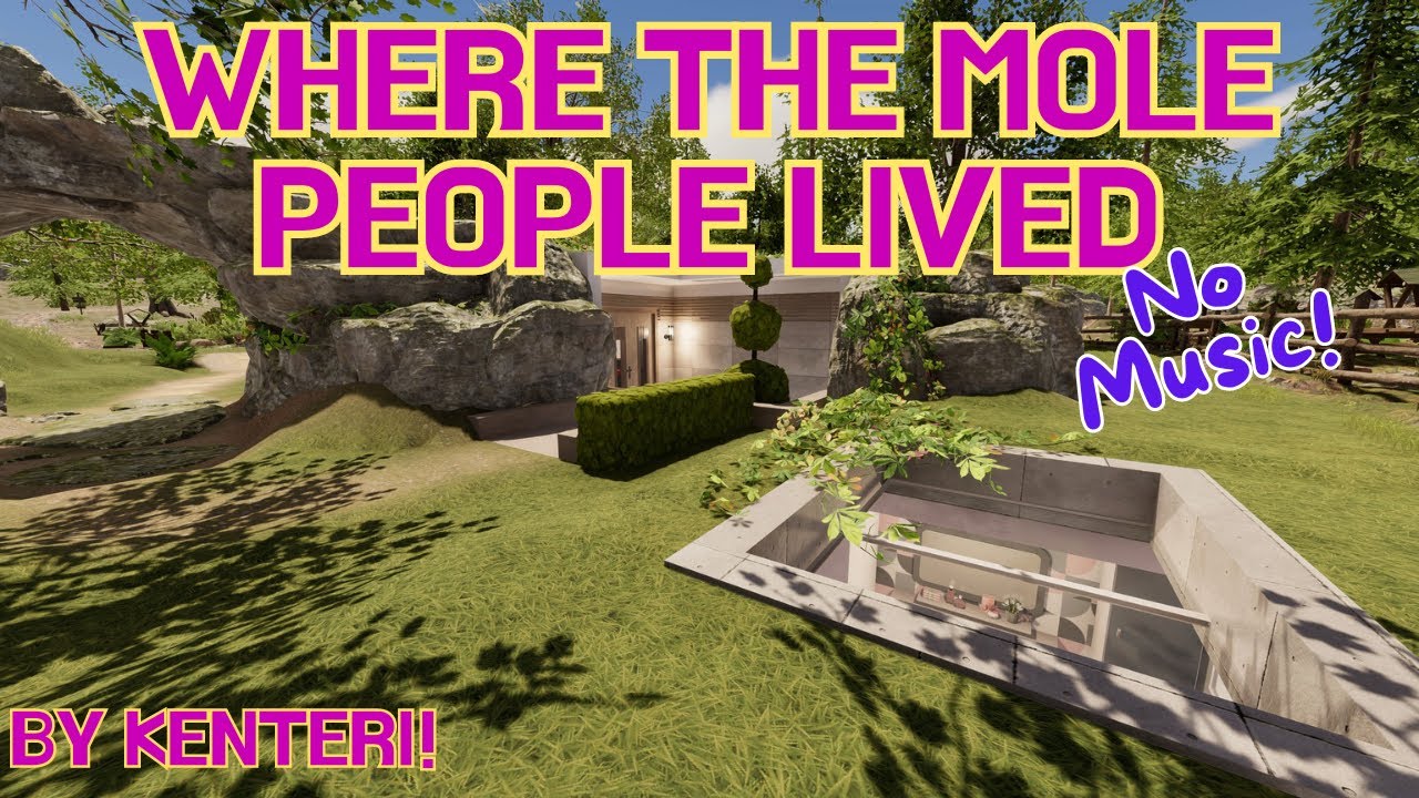 House Flipper 2 - Where the Mole People Lived - Mod Build by Kenteri! [NO MUSIC, ASMR, Speedbuild]