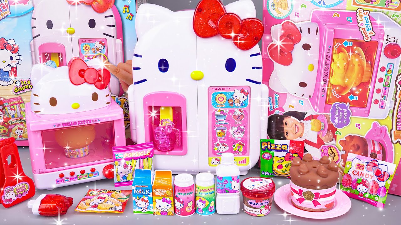 10 Minutes Satisfying with Unboxing Hello Kitty Kitchen Set Toys Collection Review ASMR