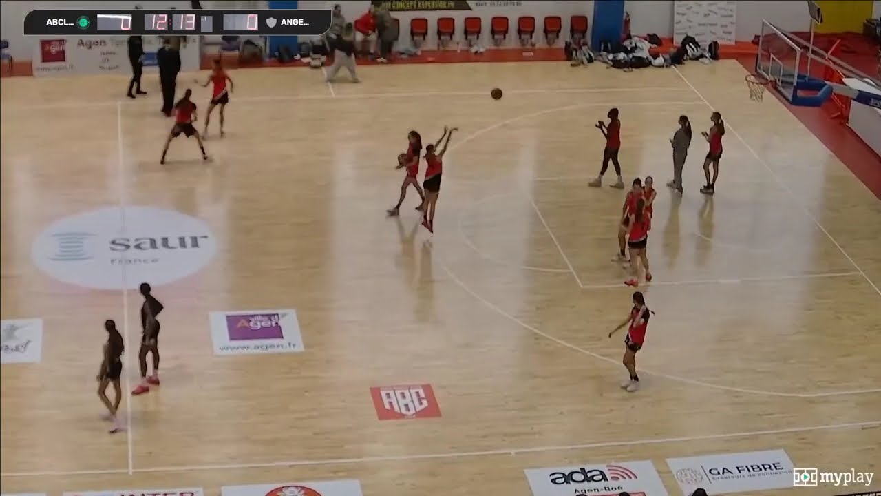 U15 ÉLITE Féminine ABCLLA vs Angers 08-02-26