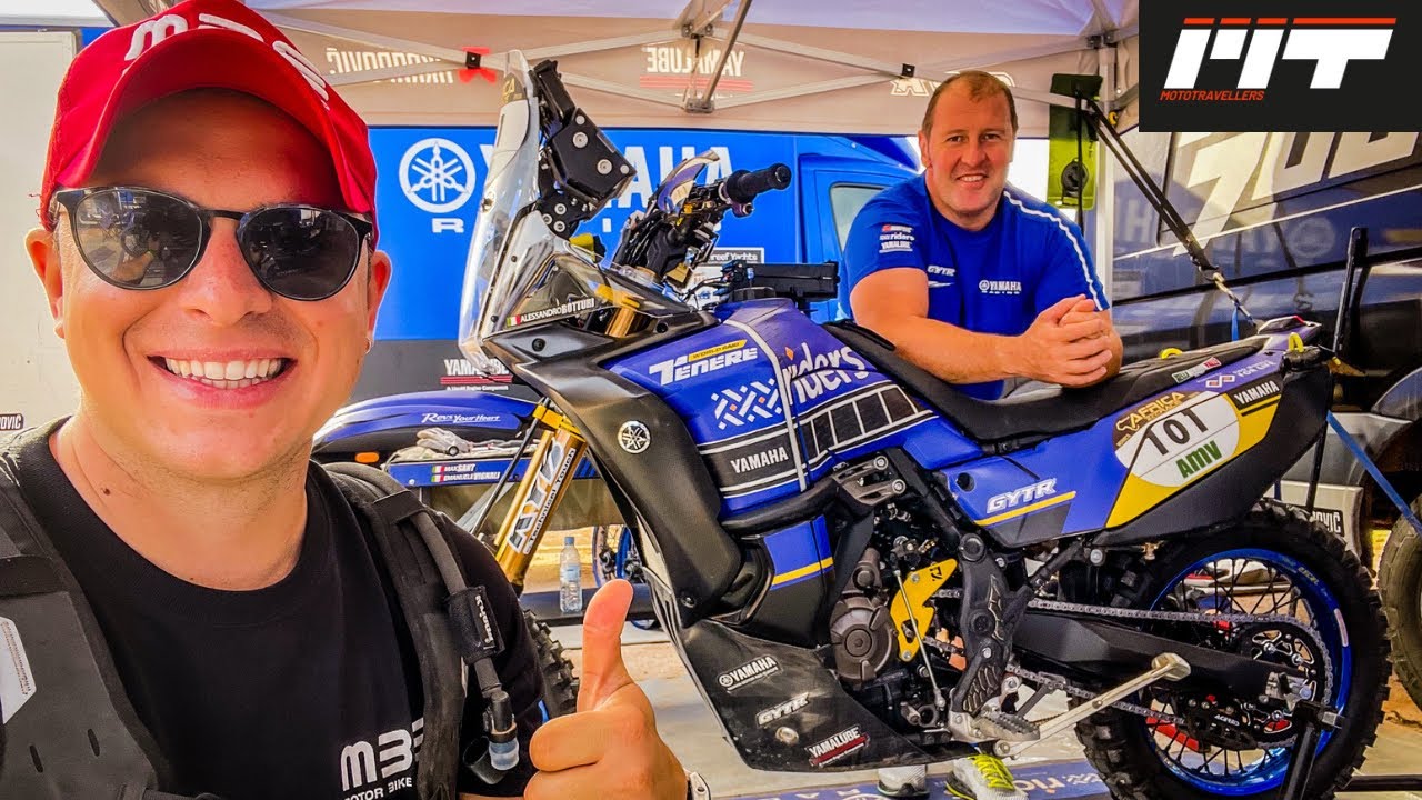 Yamaha Tenere 700 Алессандро Боттури на Africa Eco Race