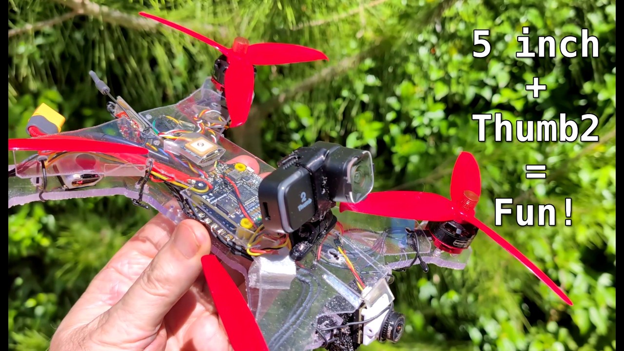 Getting used to my 5 inch with Thumb2 HD Cam