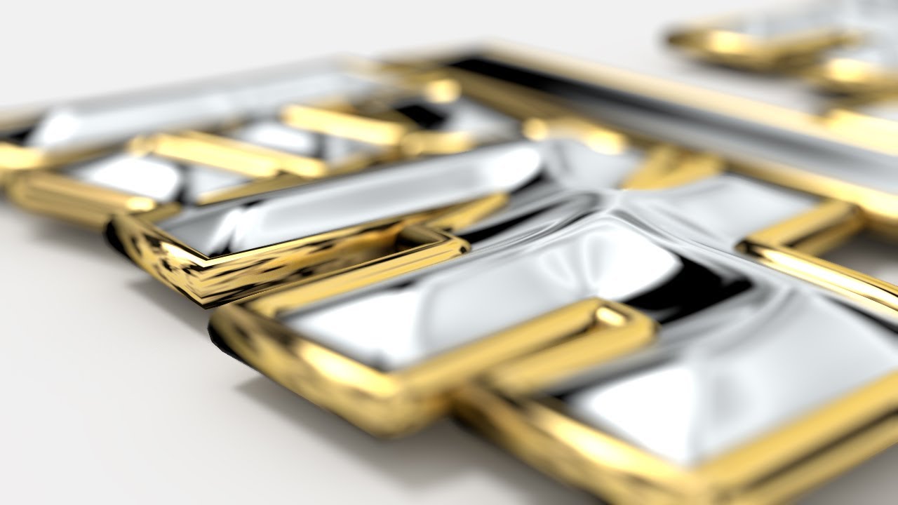 Emboss Text Effect - Blender 2.70a (Chrome, Metallic)