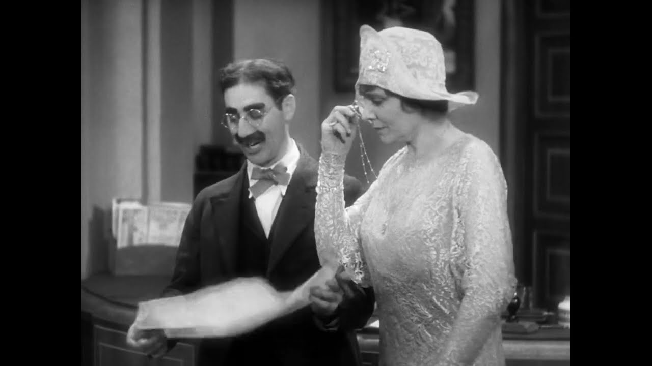 The Marx Brothers in THE COCONUTS (1929)
