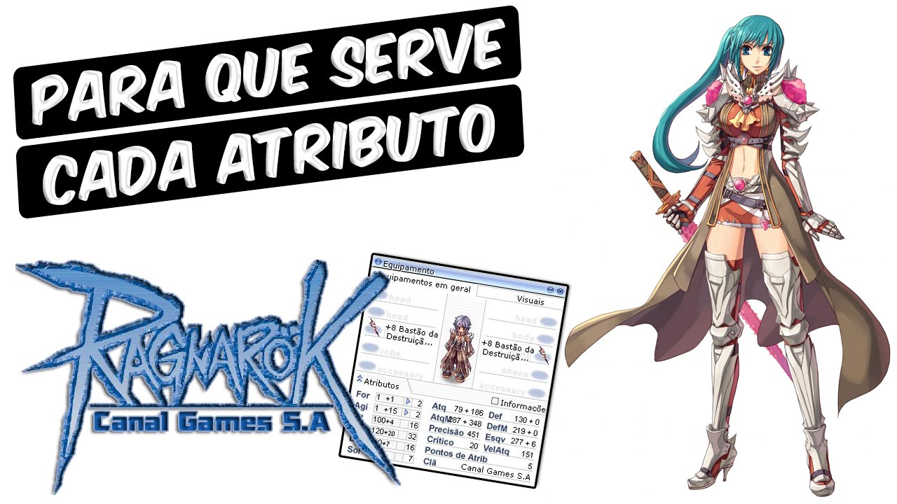 Ragnarok Iniciante #12 - Para que serve cada Atributo [bRO Thor]