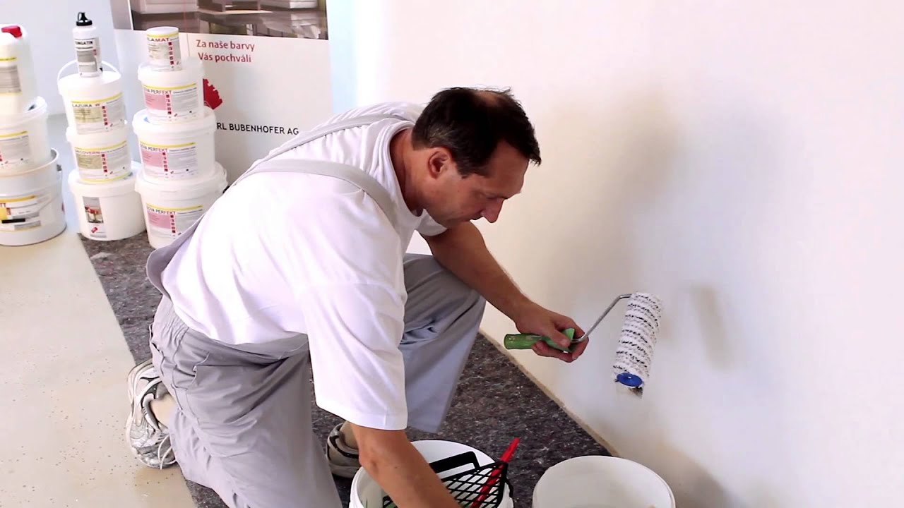 Mal&iacute;řsk&eacute; barvy | Disperzn&iacute; | Aplikace | Dova Perfekt | KABE Farben