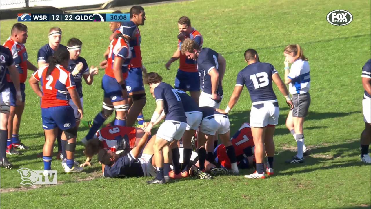 Queensland Country v Western Sydney Rams - Scoring Plays
