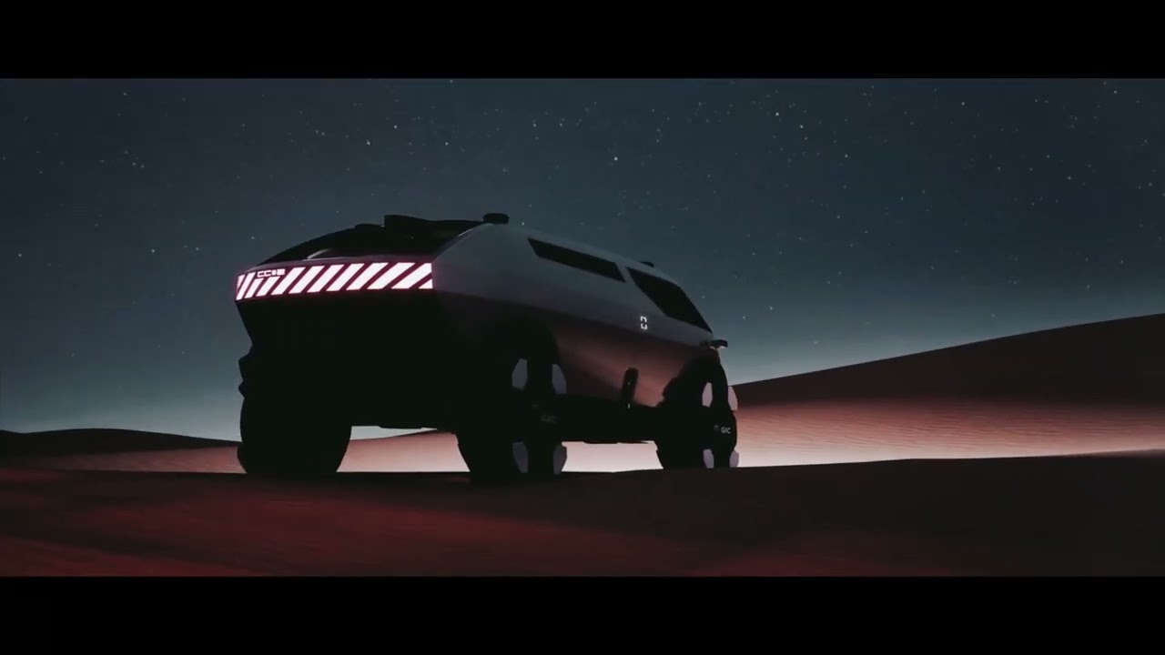 GAC design unveils 'van life', an electrified and compact car concept for long distance travels