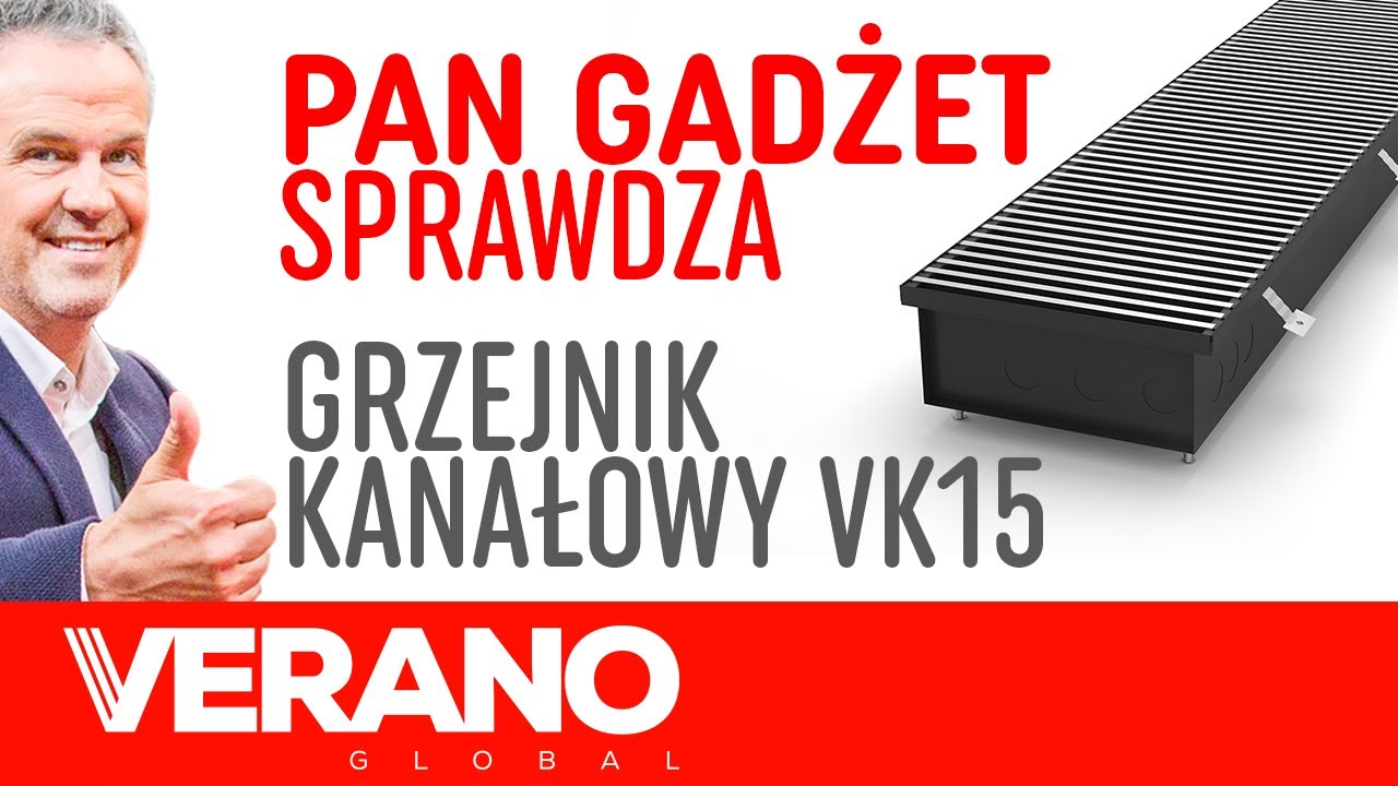 Grzejnik kanałowy VK15