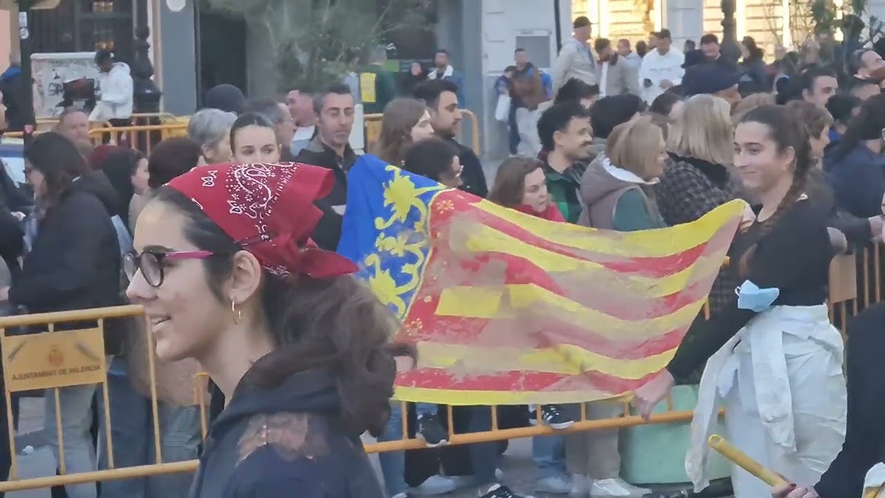 Cabalgata del ninot 2025 ¡Valencia en Fallas! 4K a 60FPS.