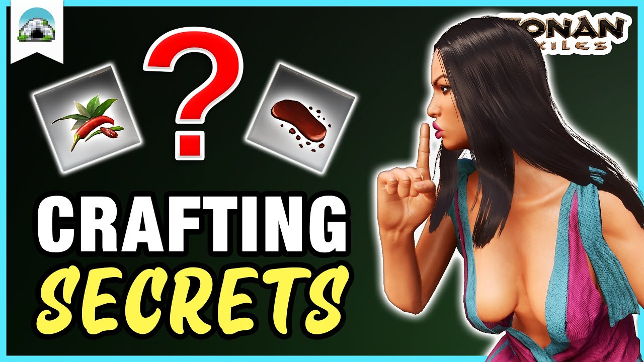 15 Hidden RECIPES & CRAFTING TIPS the Game Doesn’t Tell You | Conan Exiles