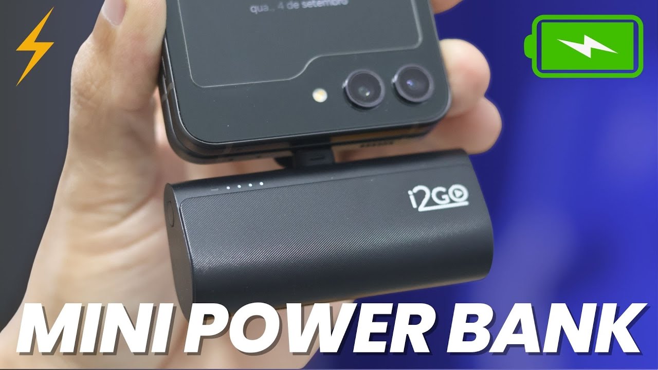 ESTÁ POWER BANK É SENSACIONAL - i2GO Pocket 5000mAh. ANÁLISE E TESTES.