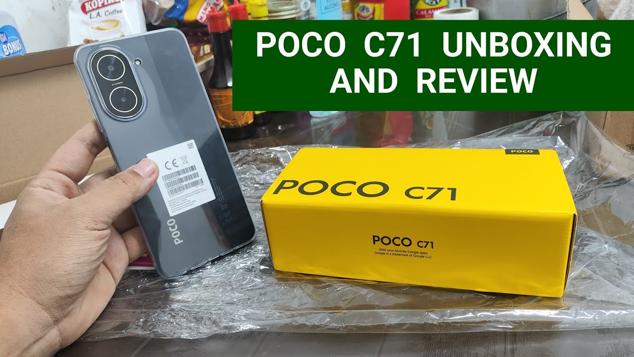 Poco C71 Product Unboxing and Review Gadgets Xiaomi ML camera specs octacore #Gadgets