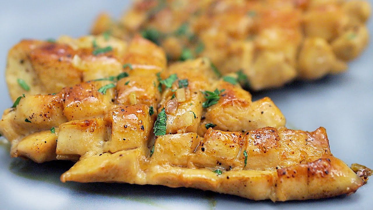 Куриная грудка в кленовом сиропе! Быстрый и вкусный рецепт!