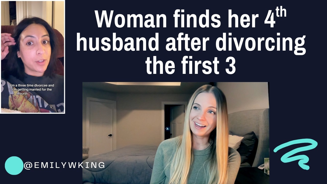 Woman finds her fourth victim (husband) after divorcing the first three